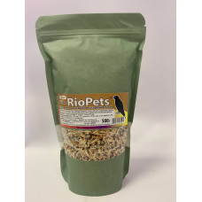 ТМ ZooVector Rio Pets GOLD Фруктове меню для хвилястих папуг 500гр. ТМ ZooVector Rio Pets GOLD Фруктове меню для хвилястих папуг 500гр.