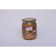 Мясо та ячна каша HappyPets HAIR&SKIN CARE/ Основний раціон для Котів 500 гр, с/б (8шт.) Мясо та ячна каша HappyPets HAIR&SKIN CARE/ Основний раціон для Котів 500 гр, с/б (8шт.)