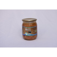 Мясний делікатес HappyPets Duck/Качка 500 гр PREMIUM для кішок с/б Мясний делікатес HappyPets Duck/Качка 500 гр PREMIUM для кішок с/б