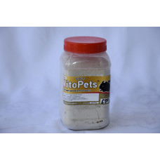 ТМ ZooVector Wito Pets GOLD Цеолітова ванна 100% для шиншил, 650г (Банка) ТМ ZooVector Wito Pets GOLD Цеолітова ванна 100% для шиншил, 650г (Банка)