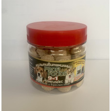 TM PROFI FOODS Мультивітамінний комплекс 9 в 1 для дорослих собак 50 таб.(Банку) TM PROFI FOODS Мультивітамінний комплекс 9 в 1 для дорослих собак 50 таб.(Банку)