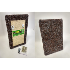 Дошка-Кігтеточка ТМ МОНІКА PREMIUM, Ковролін+кош. мята, 23*35*2см Дошка-Кігтеточка ТМ МОНІКА PREMIUM, Ковролін+кош. мята, 23*35*2см