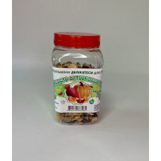 TM PROFI FOODS ОВОЧЕВИЙ МІКС корм для ГРИЗУНІВ сушений вітамінний делікатес 120 гр